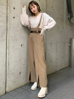 メランジバルーンスリーブニット メランジバルーンスリーブニット