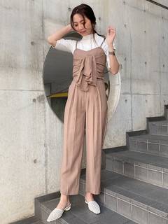 フロントZIPタックパンツ