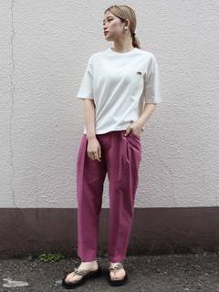 テーパードカラーパンツ