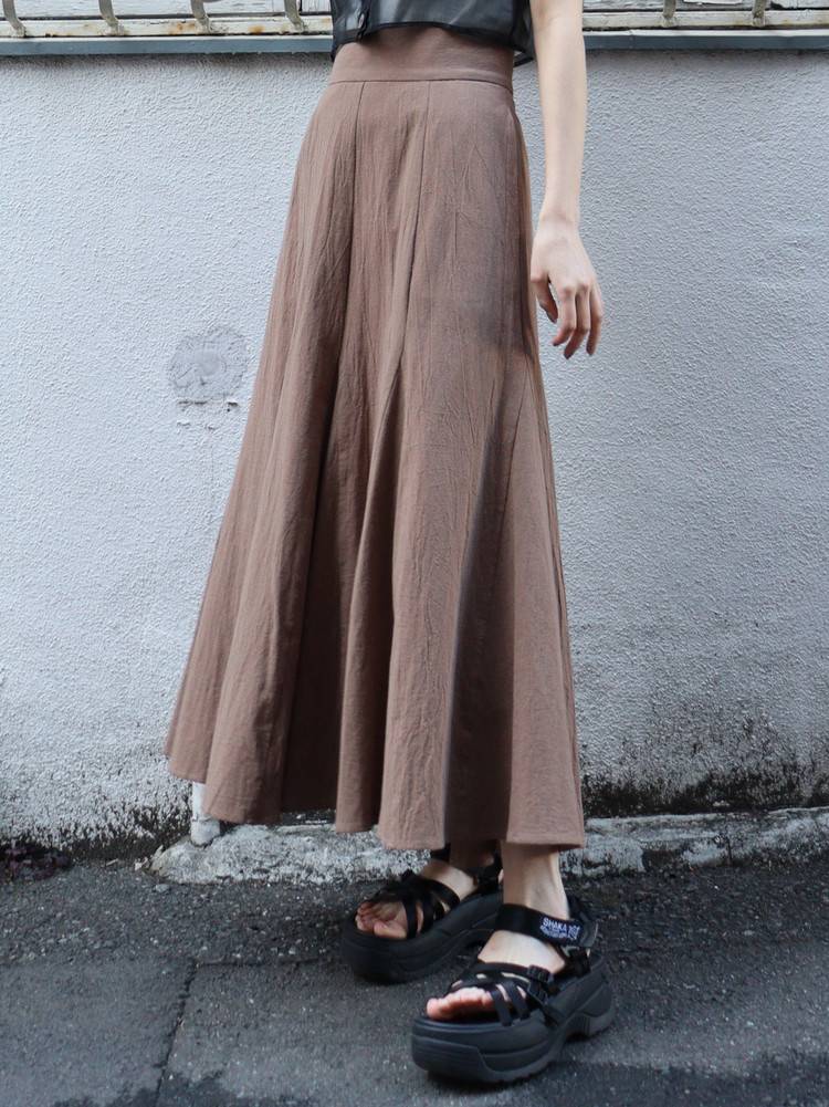 パネルスウィッチングマキシスカート