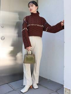 ハンドステッチボリュームニット ハンドステッチボリュームニット