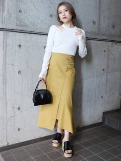 アシンメトリーマーメイドスカート アシンメトリーマーメイドスカート