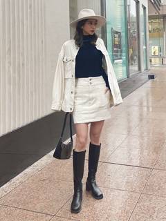 オーバールーズノーカラージャケット【セットアップ着用可能】