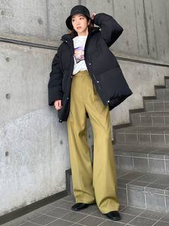 ミドル丈ダウン