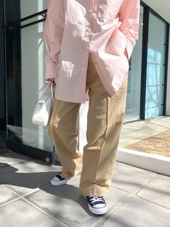 ハイウエストルーズタックパンツ ハイウエストルーズタックパンツ