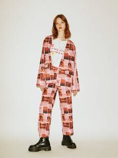 【セットアップ対応】ペーパーパターンパンツ