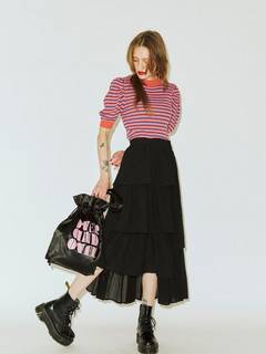 【WEB限定】ティアードフリルスカート