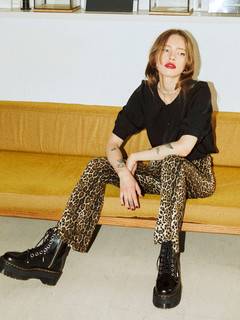 ダブルBIGカラーブラウス