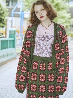 【セットアップ対応】クロシェ2WAYトップス 【セットアップ対応】クロシェ2WAYトップス
