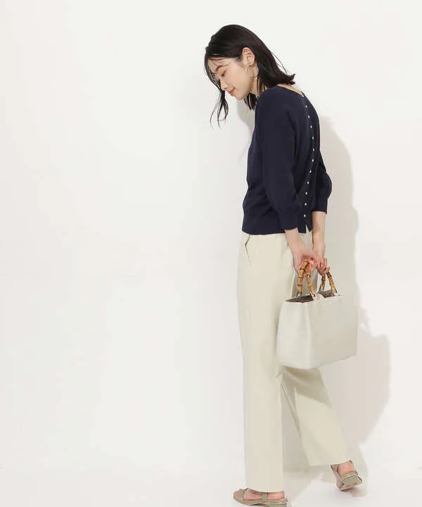 [洗える]センターコバパンツ