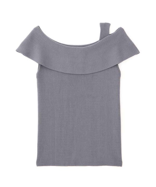 《EDIT COLOGNE》アシメショルダーニット