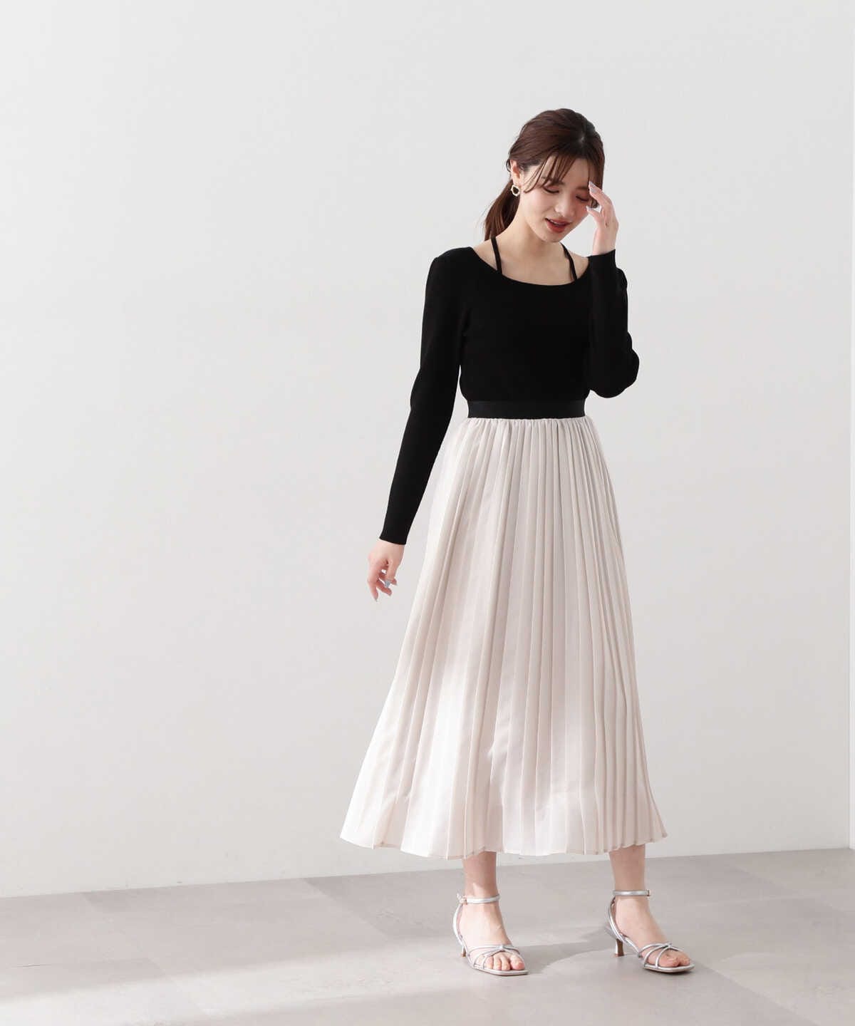 4Wayラリエットニット 4Wayラリエットニット