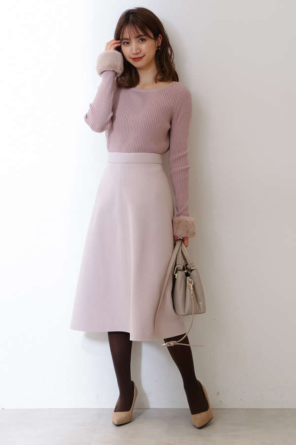 フルッフィーブークレーフレアスカート フルッフィーブークレーフレアスカート