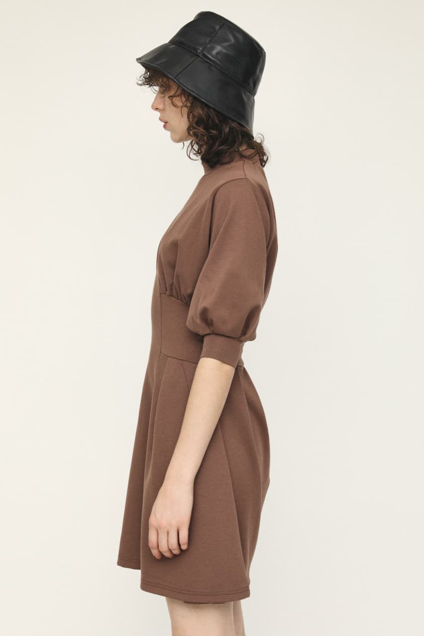 PLACKET WAIST SHAPE MINI ワンピース PLACKET WAIST SHAPE MINI ワンピース