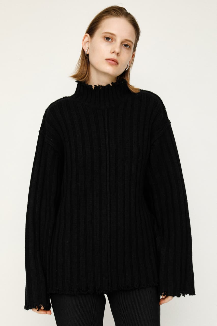 CRASHED TURTLE NECK L/G トップス CRASHED TURTLE NECK L/G トップス