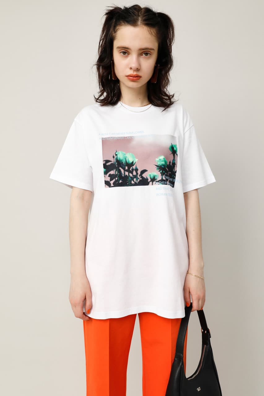 BLOOMING PHOTO Tシャツ BLOOMING PHOTO Tシャツ
