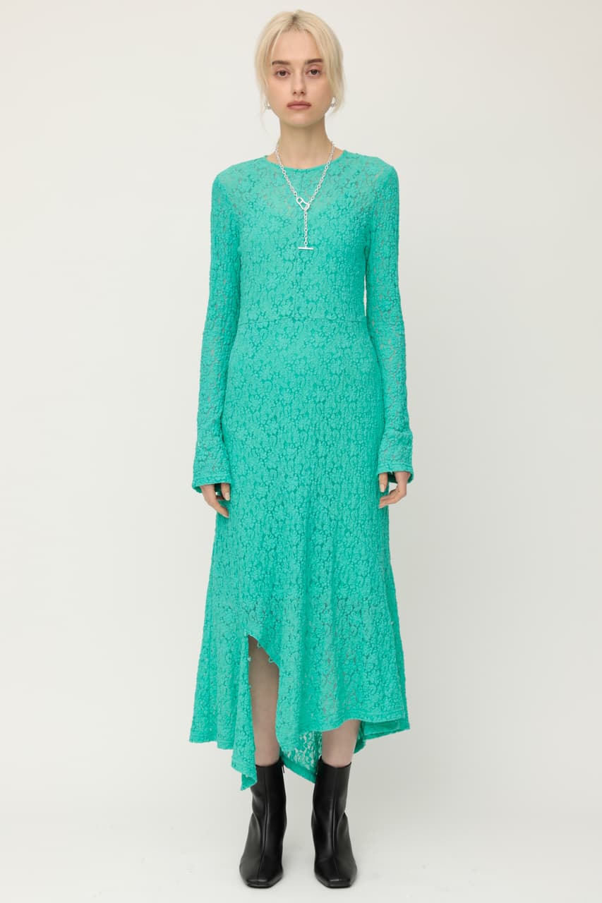 RANDOM HEM LACE ドレス RANDOM HEM LACE ドレス