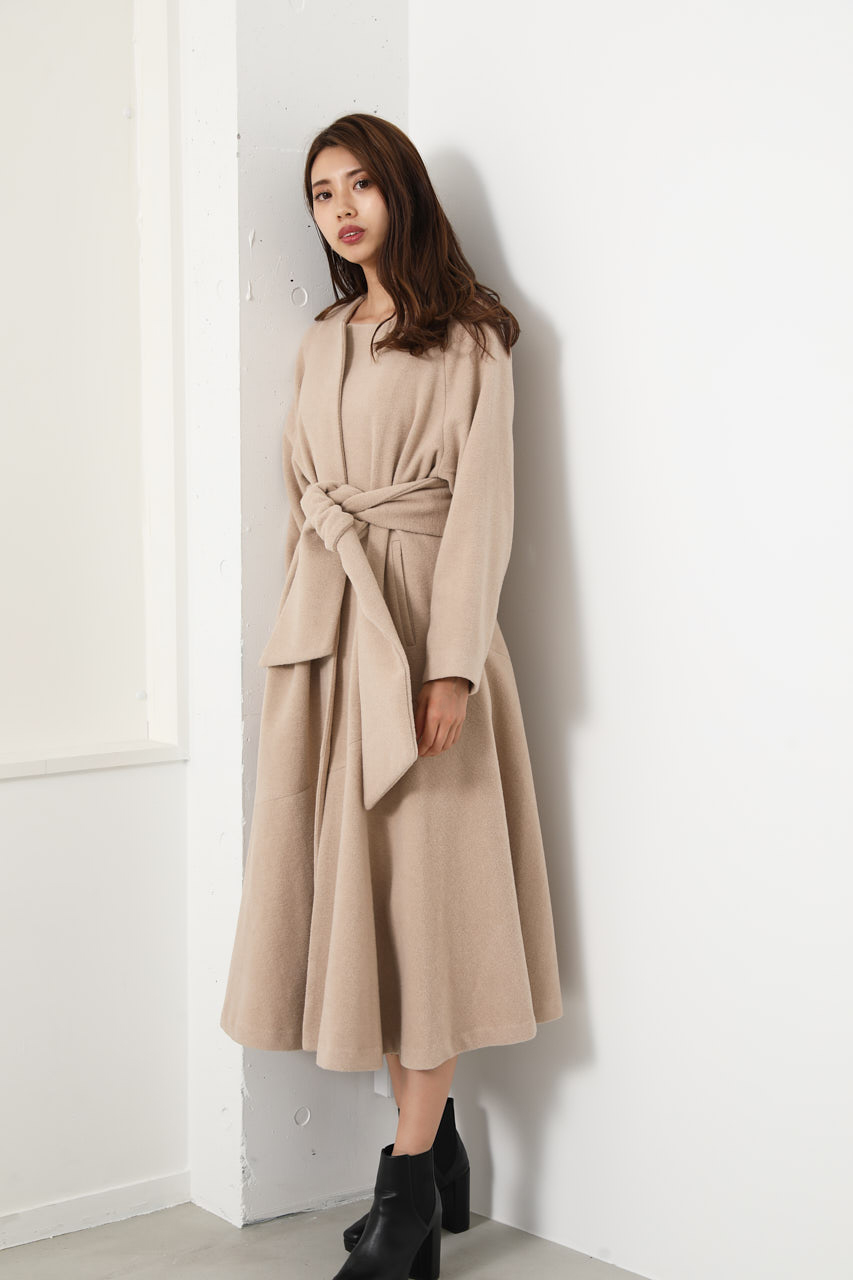 Asymmetry Flare WOOL MIX CT