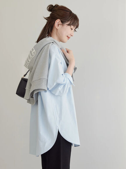 Daily! UVカットオックスシャツ