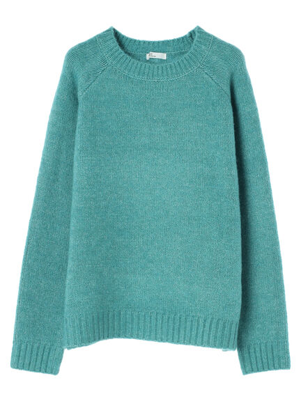 シンプルニットプルオーバー