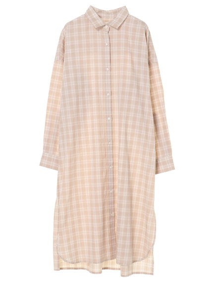 【Special Price】40キャンブリックシャツワンピース