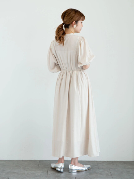 ボリュームスリーブワンピース ボリュームスリーブワンピース