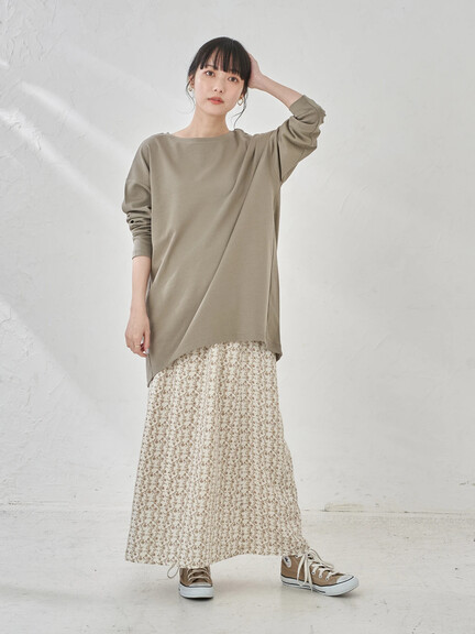 【Special Price】スムースコクーンチュニック