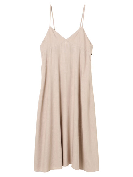 バックリボンキャミワンピース