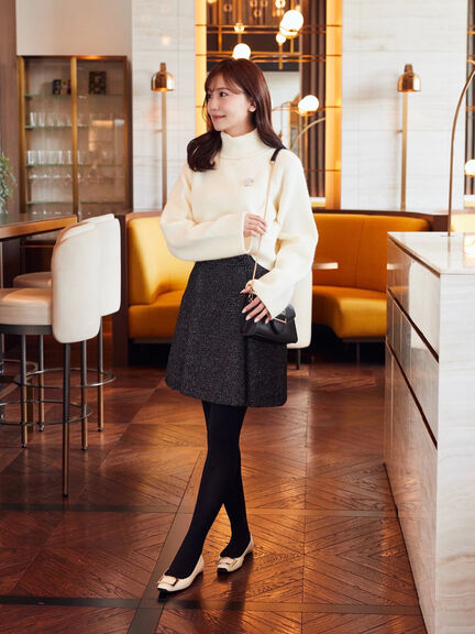 ツイードミニスカート ツイードミニスカート