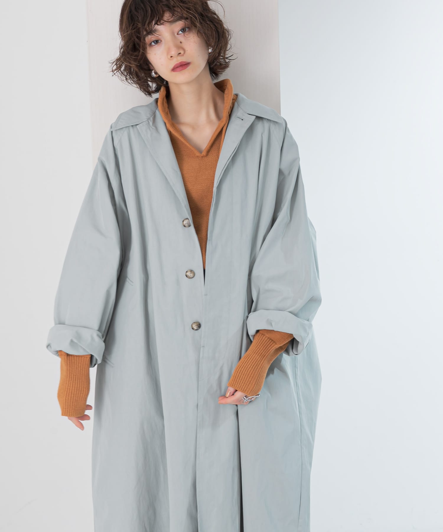 ステンカラーBIG BIGコート ステンカラーBIG BIGコート