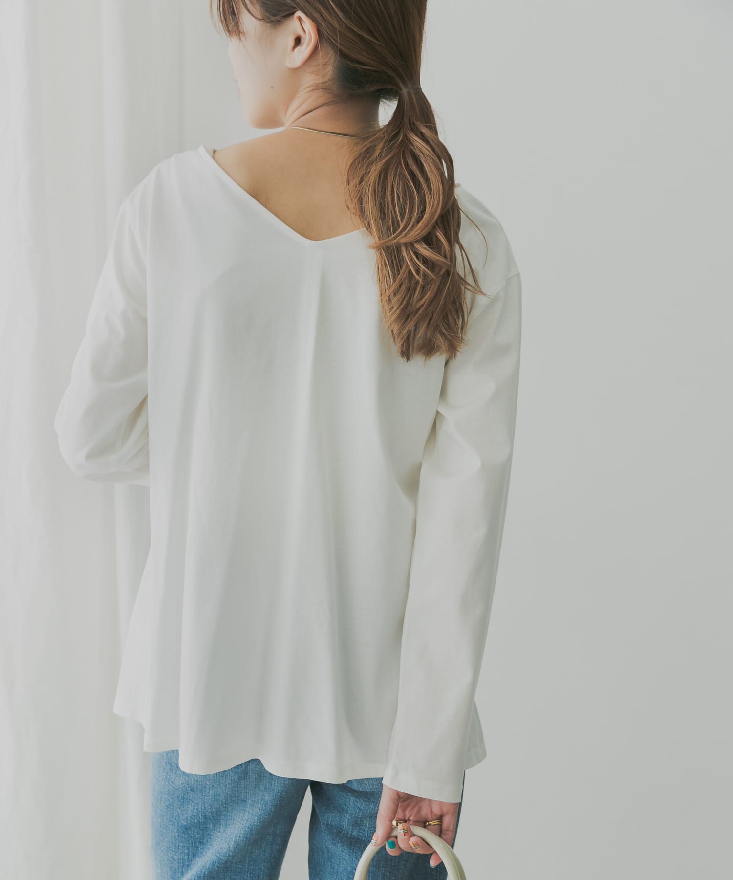 KBF+　2WAYウエストランダムタックプルオーバー