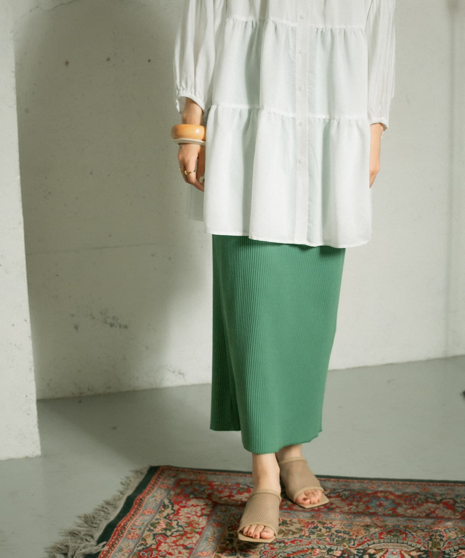 リブタイトスカート リブタイトスカート