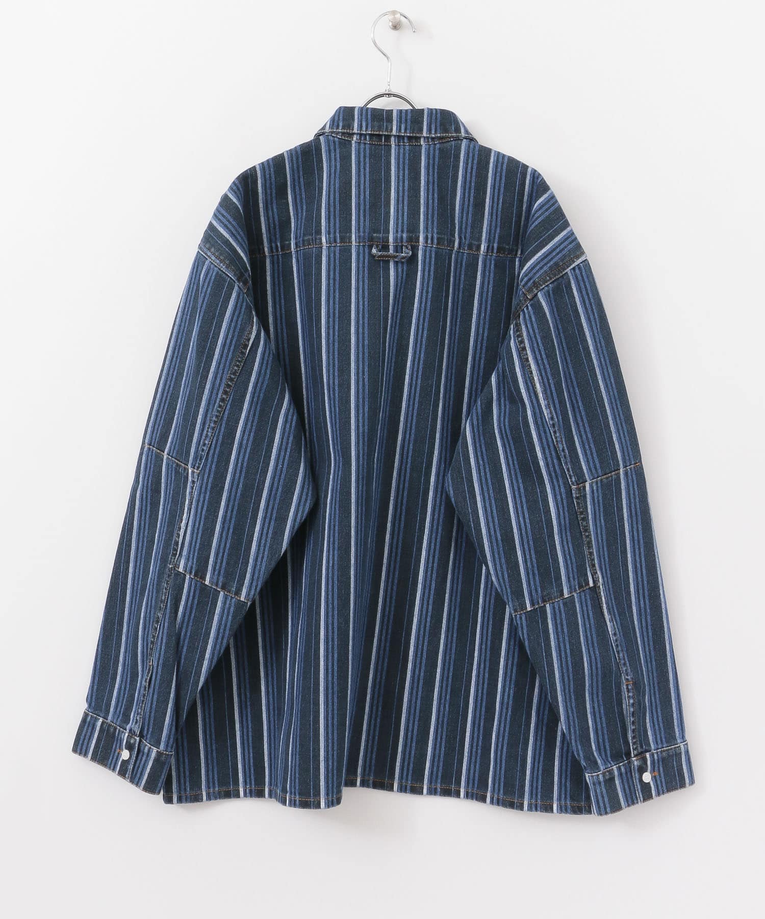 MARTINE ROSE　PRINTED DENIM SHIRTS