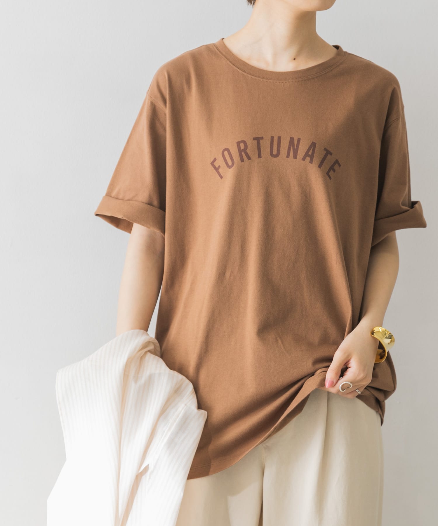 【WEB限定】ロゴプリントオーバーTシャツ 【WEB限定】ロゴプリントオーバーTシャツ