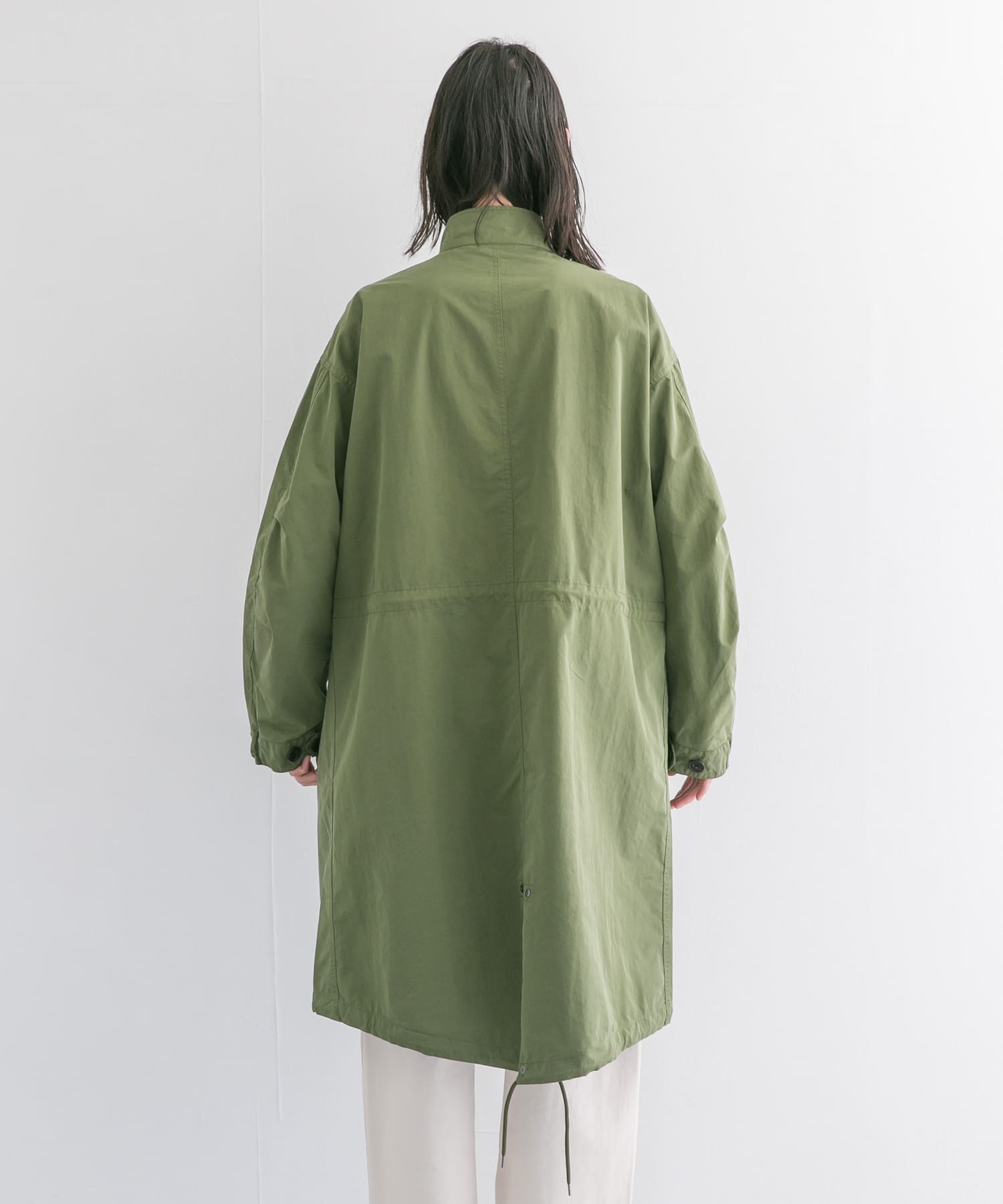#U URBAN RESEARCH　バルーンスタンドカラーモッズコート