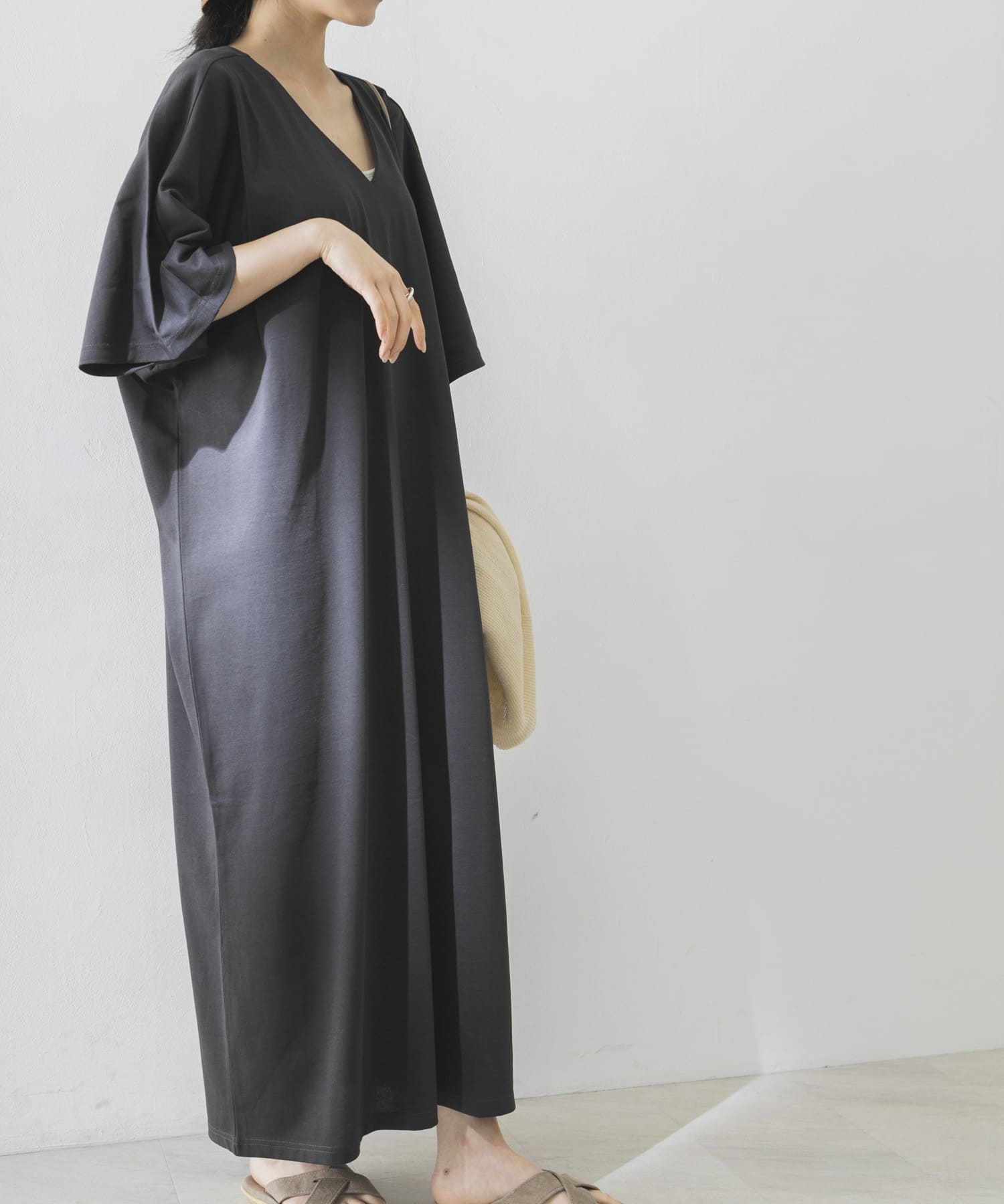 Goodwear　LOOSE FIT MAXI ONE-PIECE