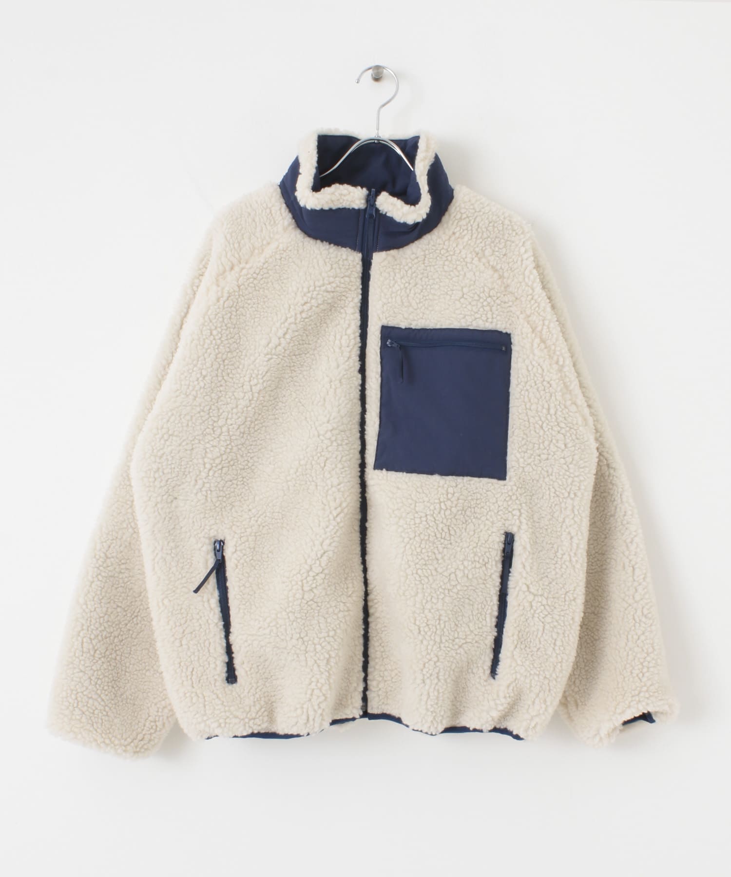 #U URBAN RESEARCH　リバーシブルボアブルゾン