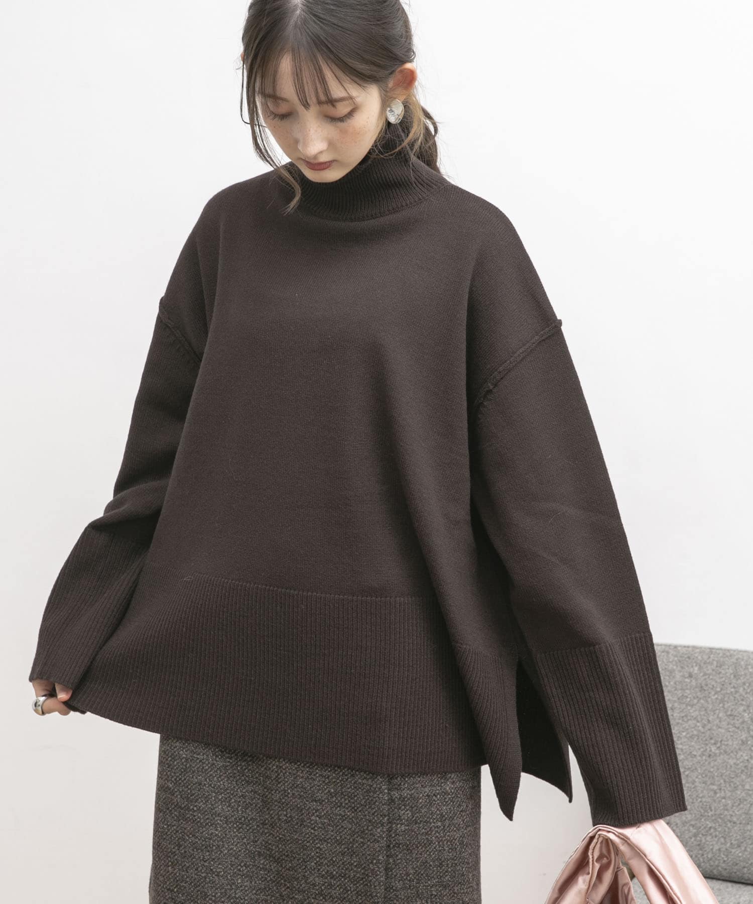 UR Lab. タートルカラーニット UR Lab. タートルカラーニット