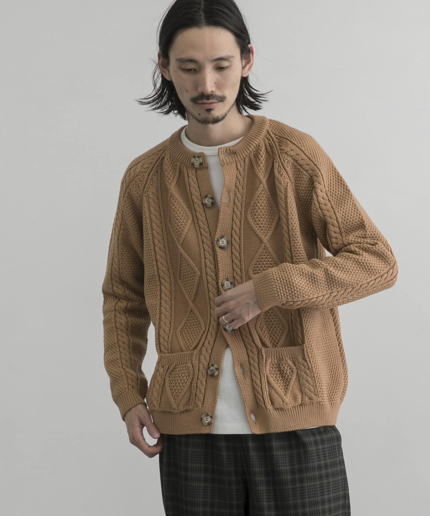 URBAN RESEARCH Tailor　MERIDIANAクルーカーディガン