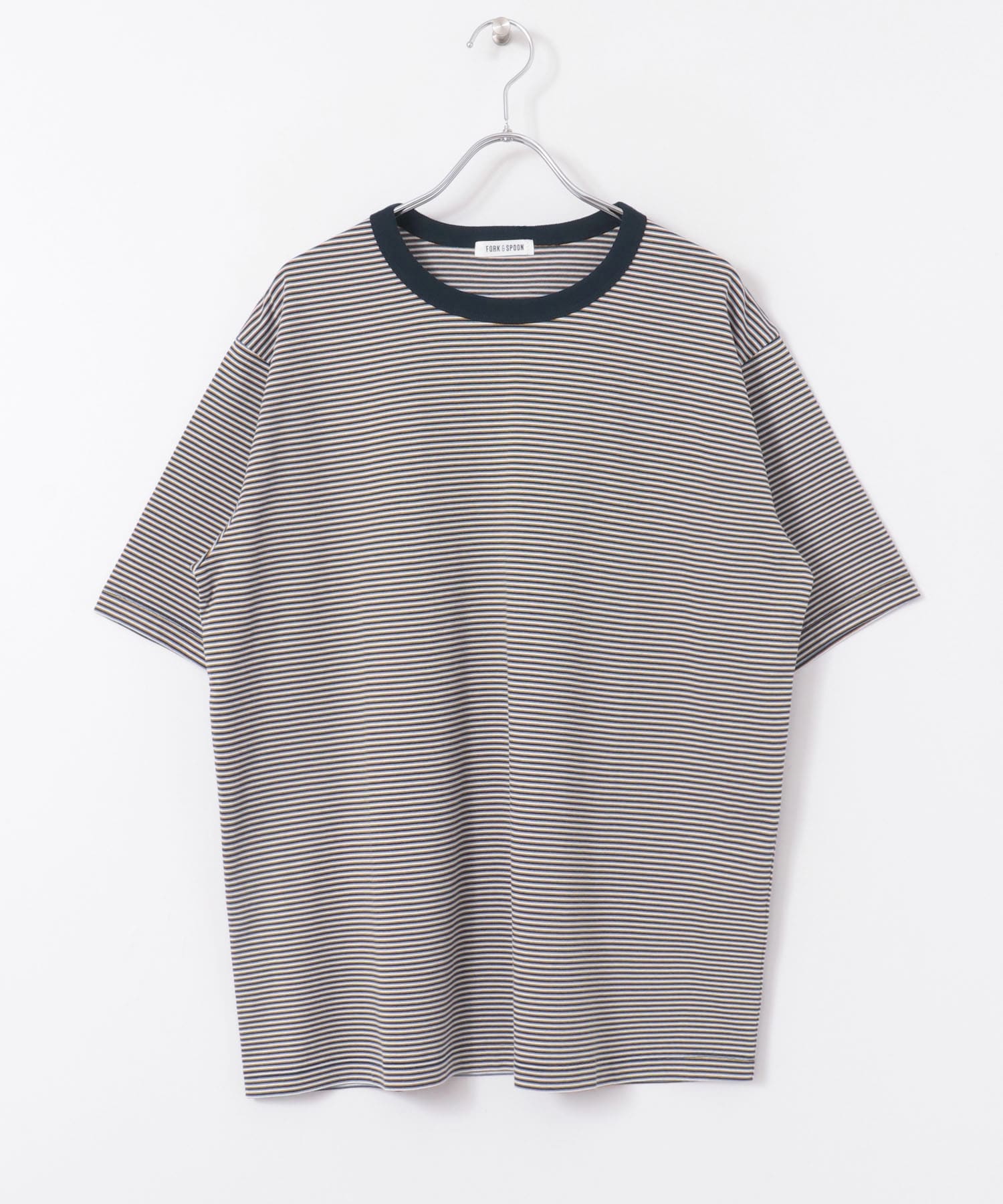 FORK&SPOON ミジンボーダーTシャツ FORK&SPOON ミジンボーダーTシャツ