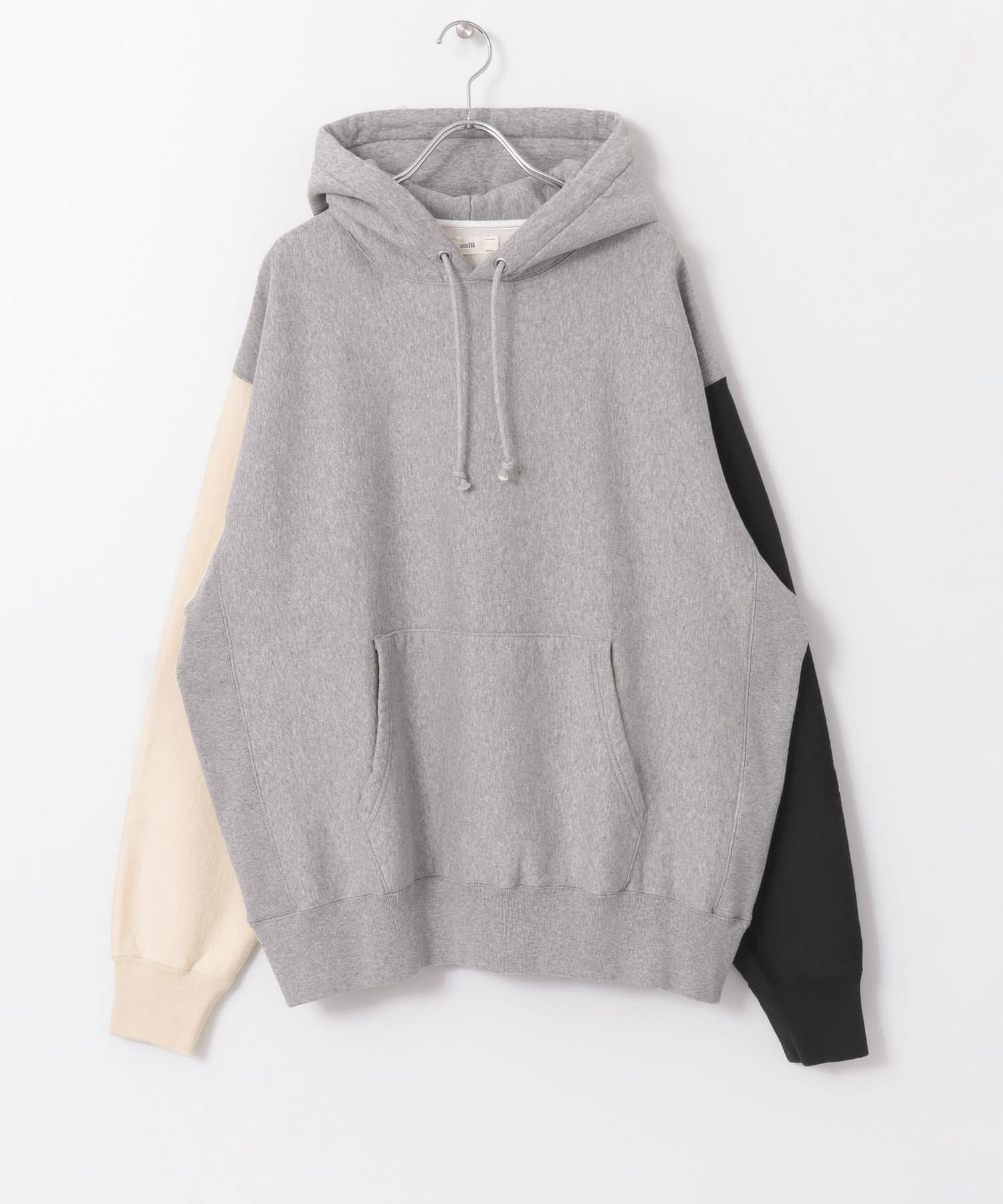 unfil　vintage cotton FLC hoodie