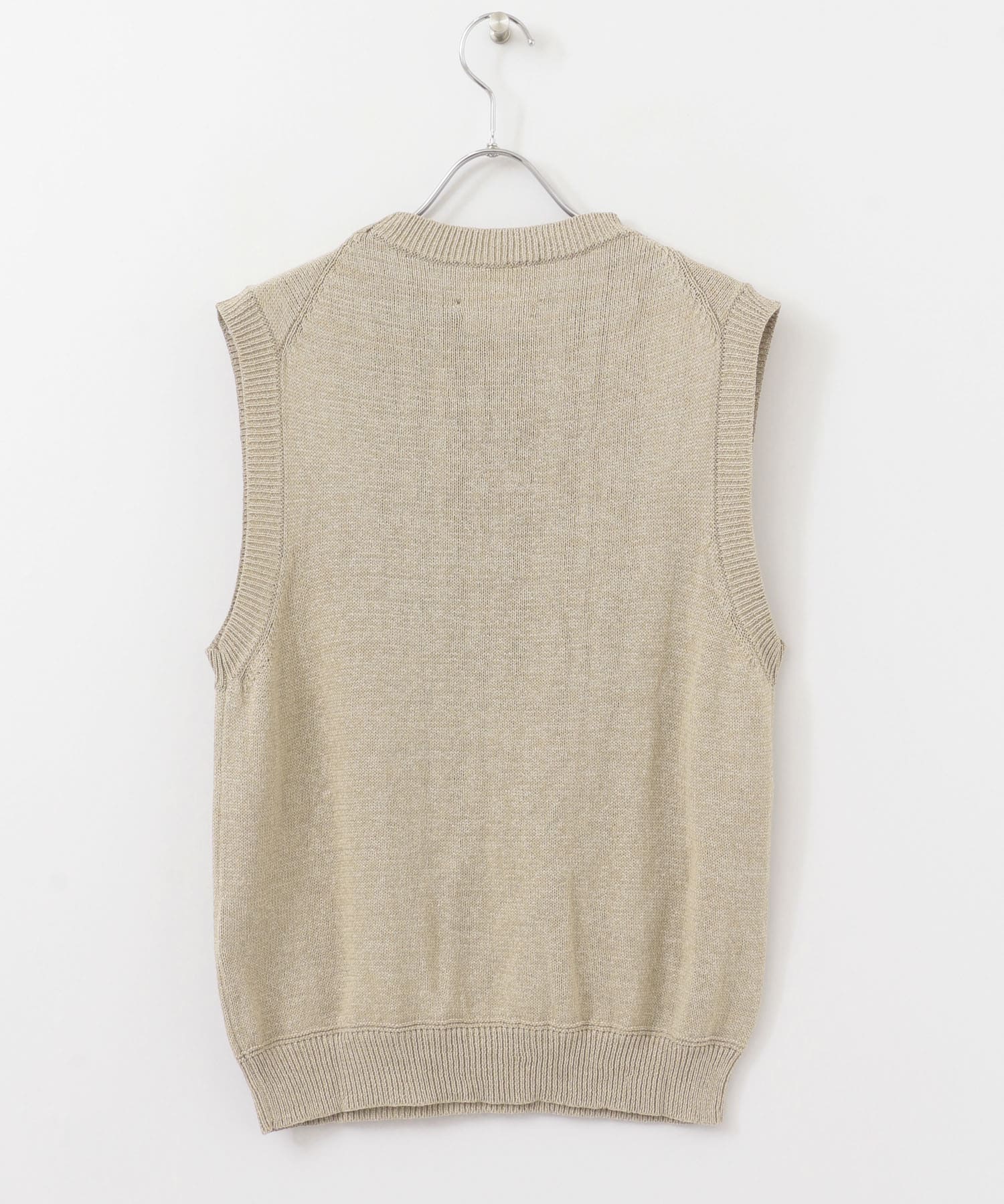 UNIFY　L/G Paper Knit Vest