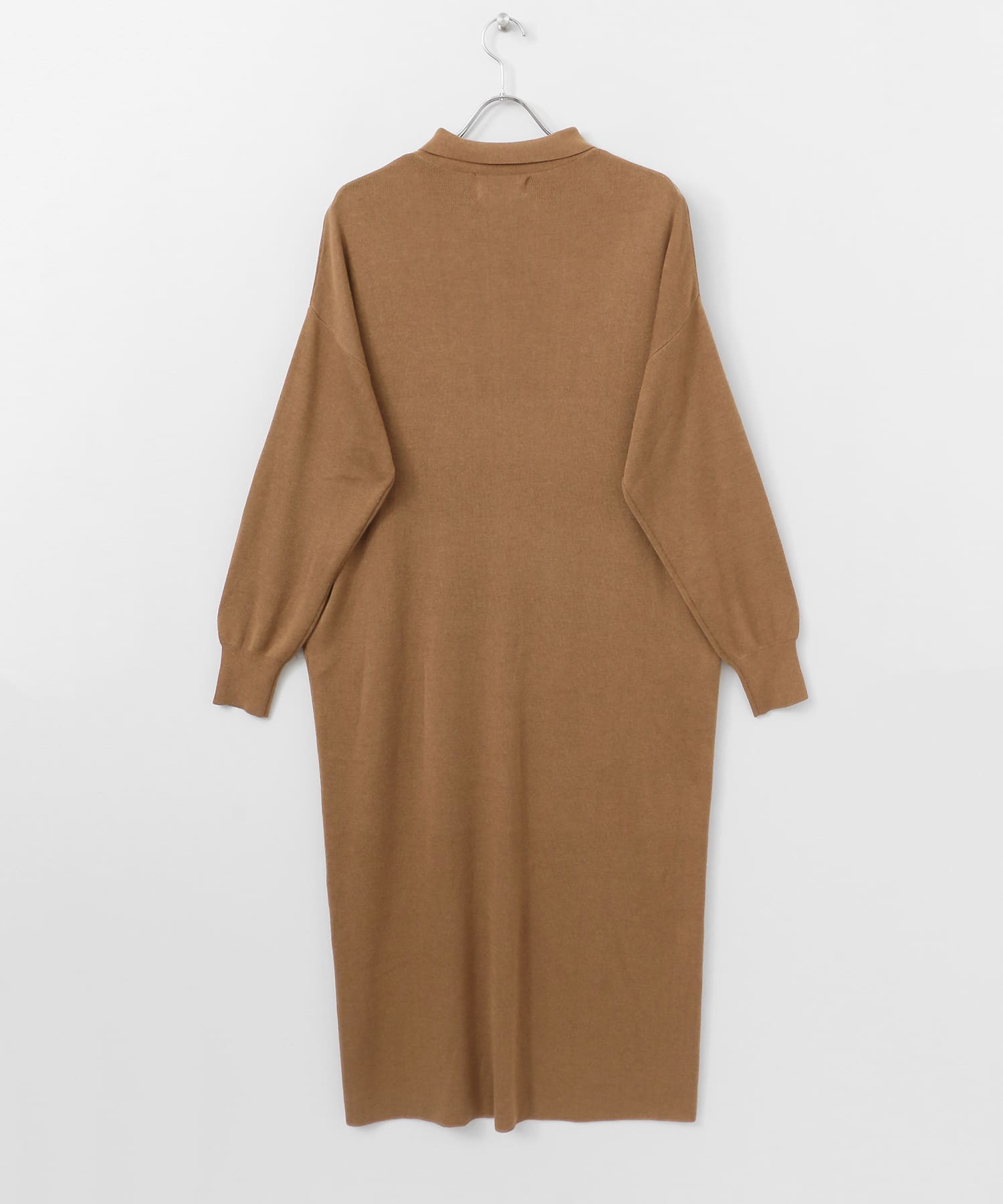 【WEB限定】thint　ポロKNITワンピース