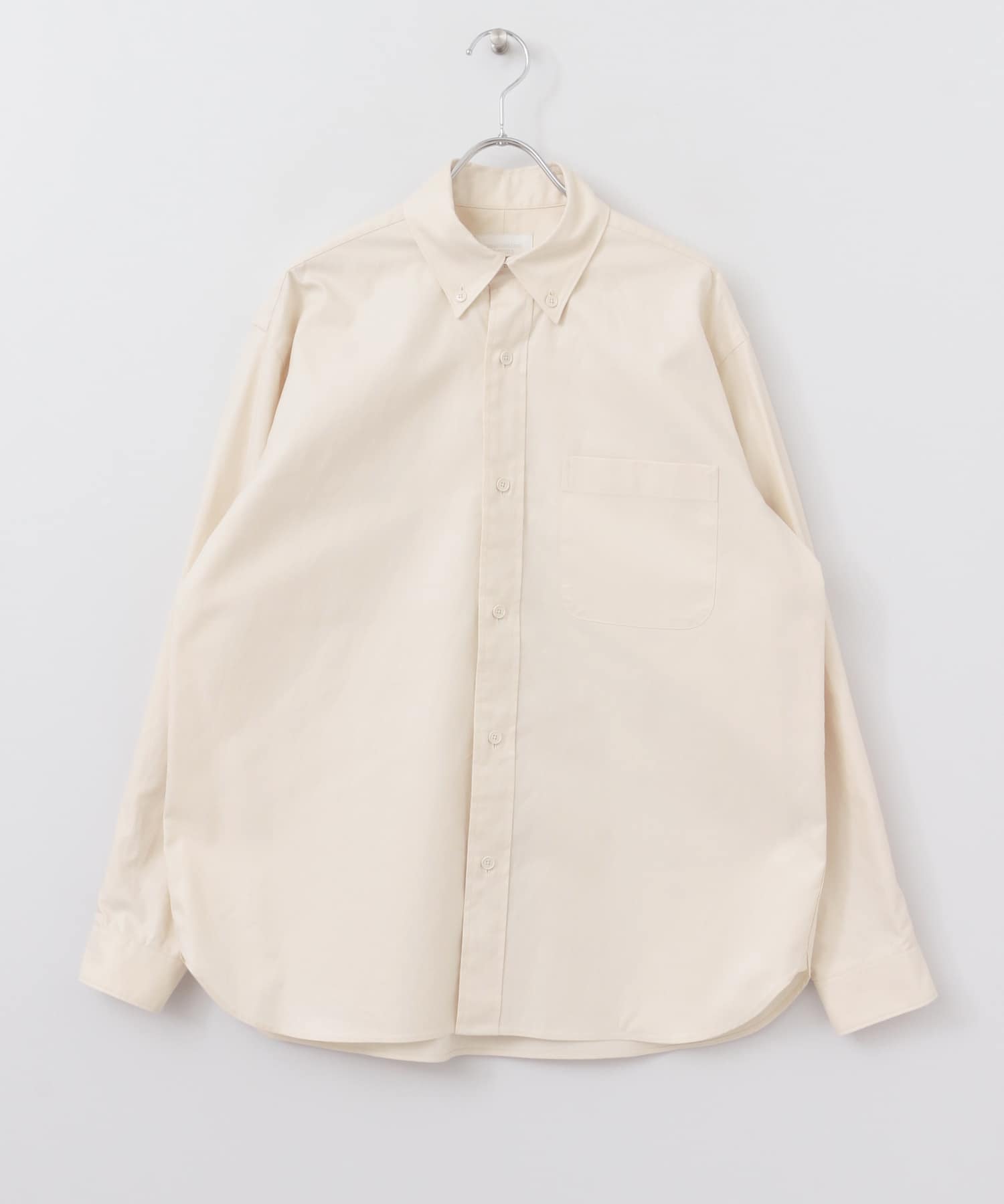 White Label　引き揃えOX ボタンダウンシャツ