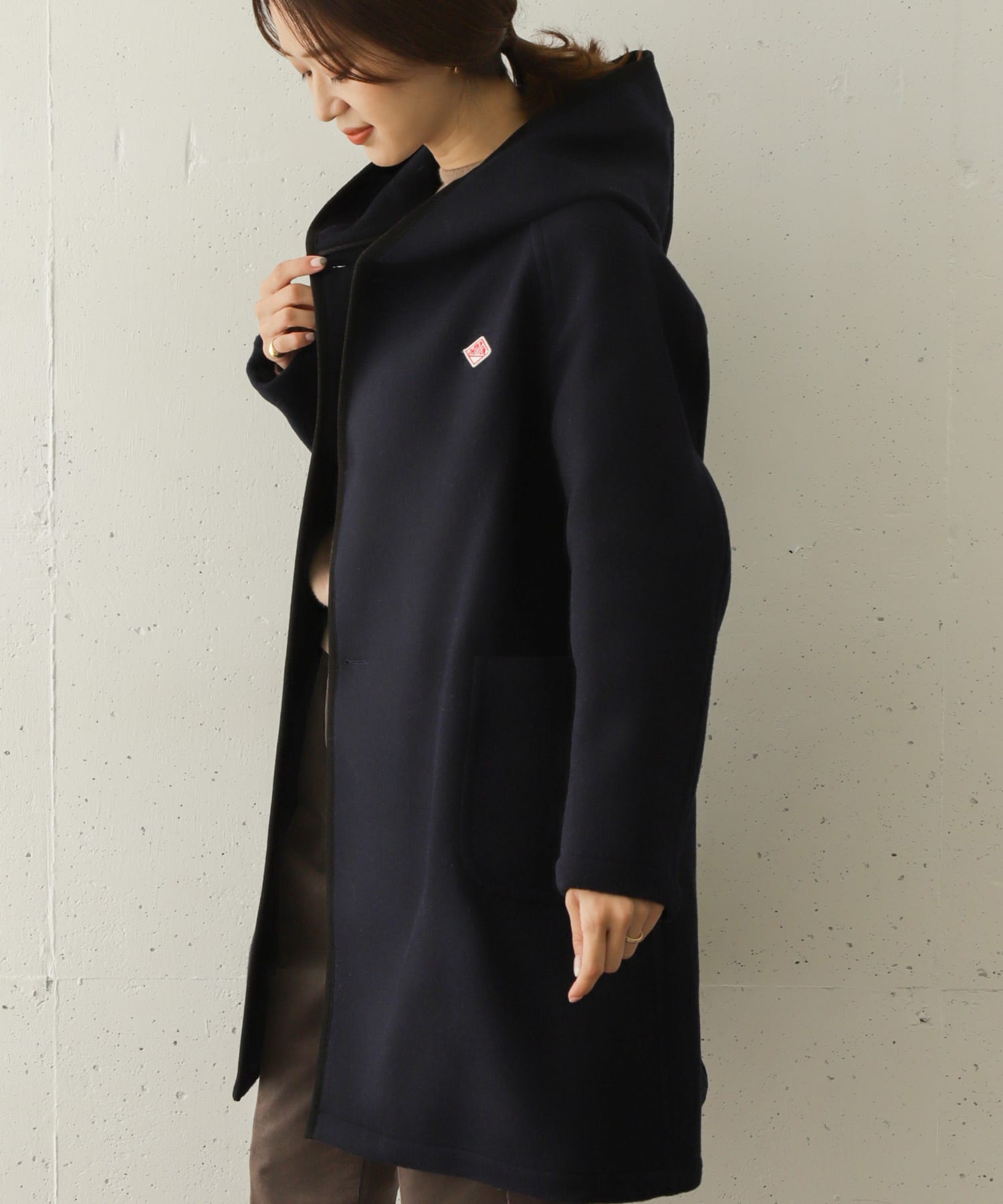 DANTON WOOL MOSSER フードコート DANTON WOOL MOSSER フードコート