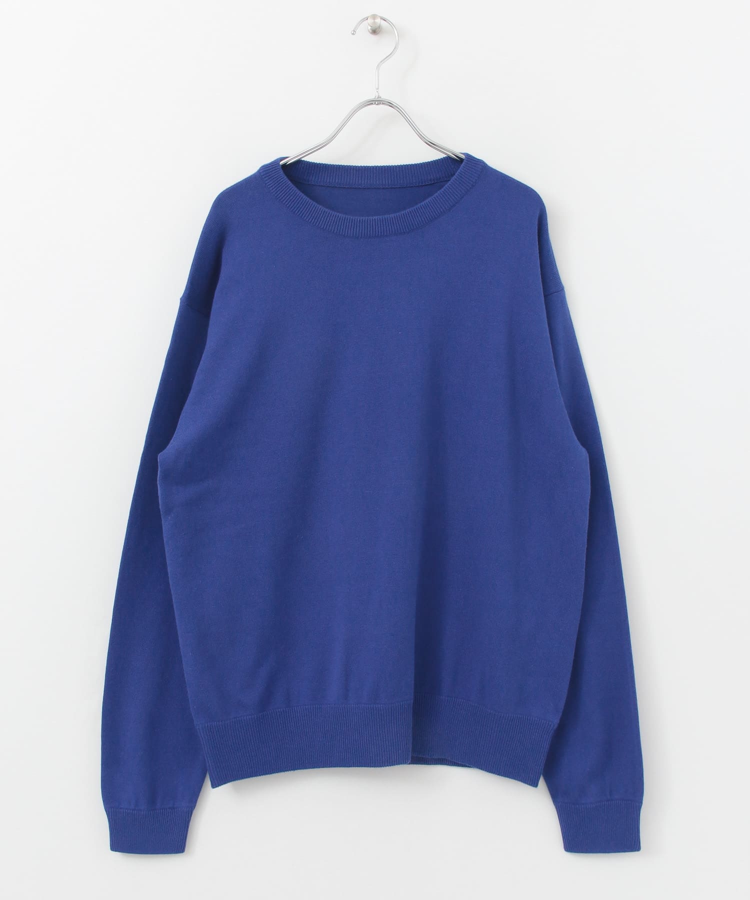 【WEB限定】FORK&SPOON　ソフトタッチクルーネックニット