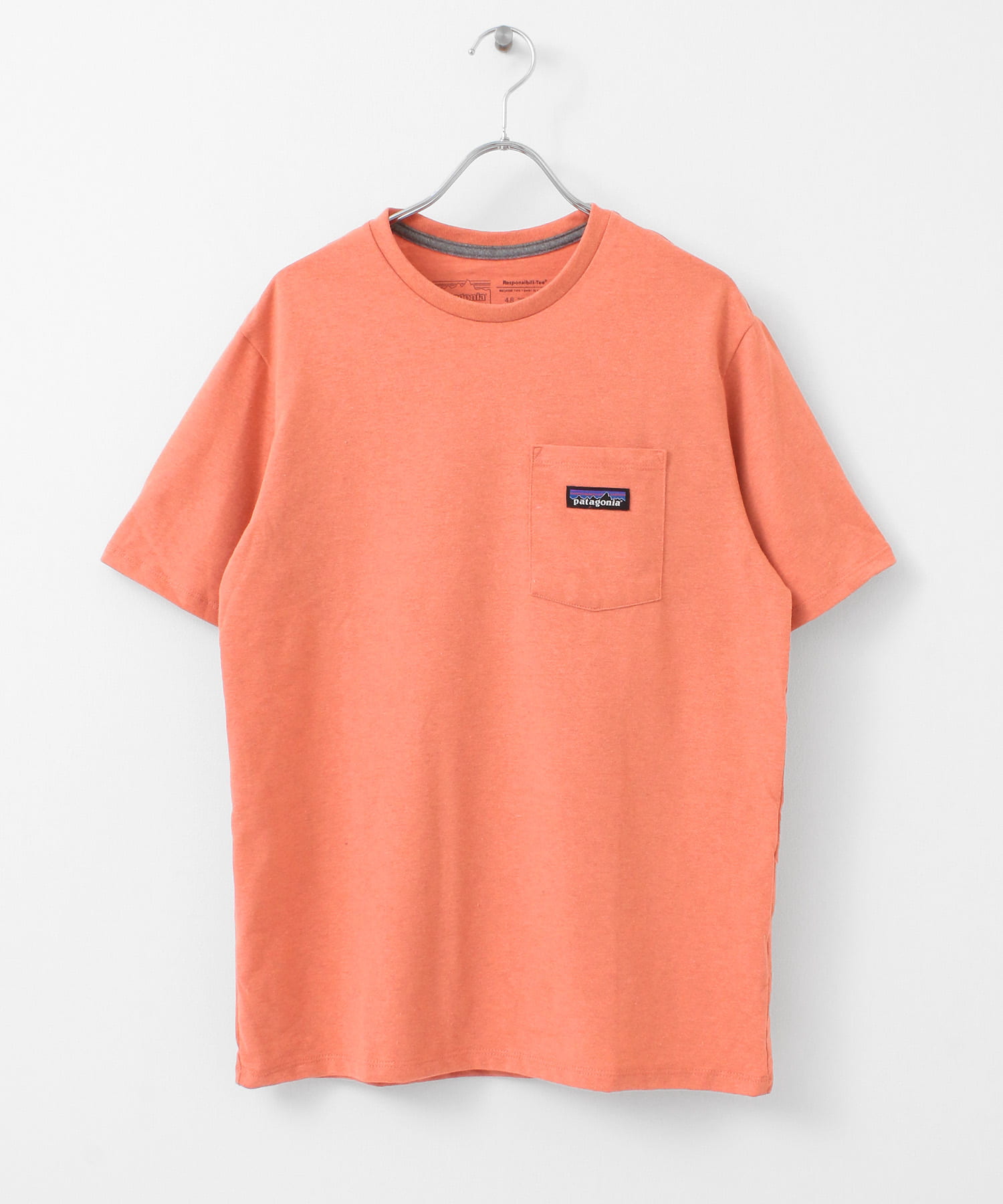 patagonia　M’s P6 Label Pocket T-shirts
