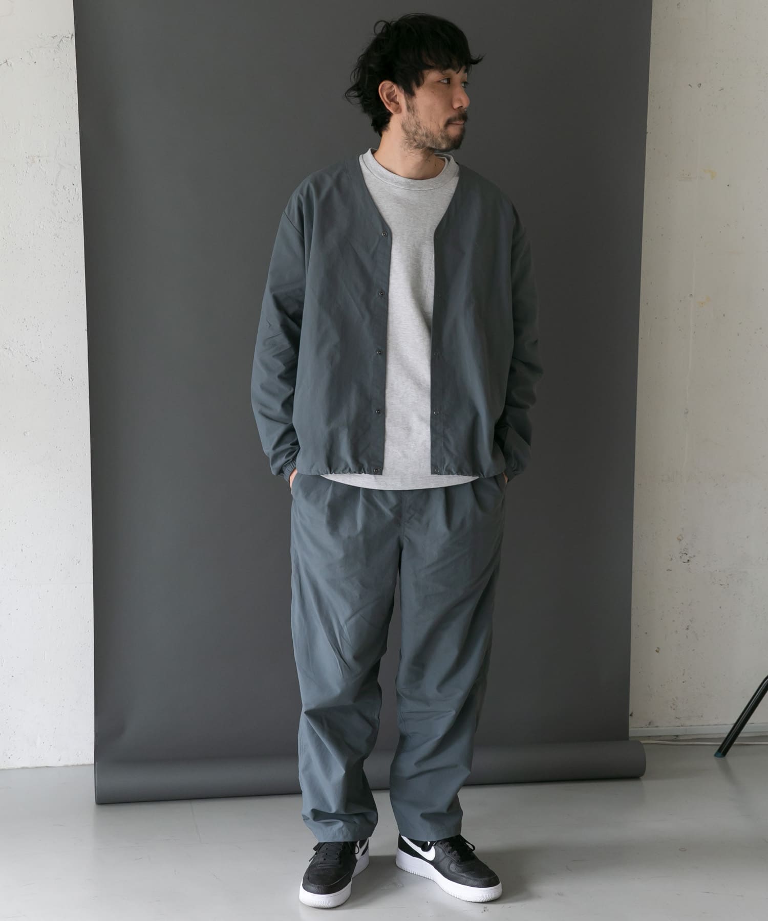 【別注】BURLAP OUTFITTER×DOORS　SupplexNylon CARDIGAN