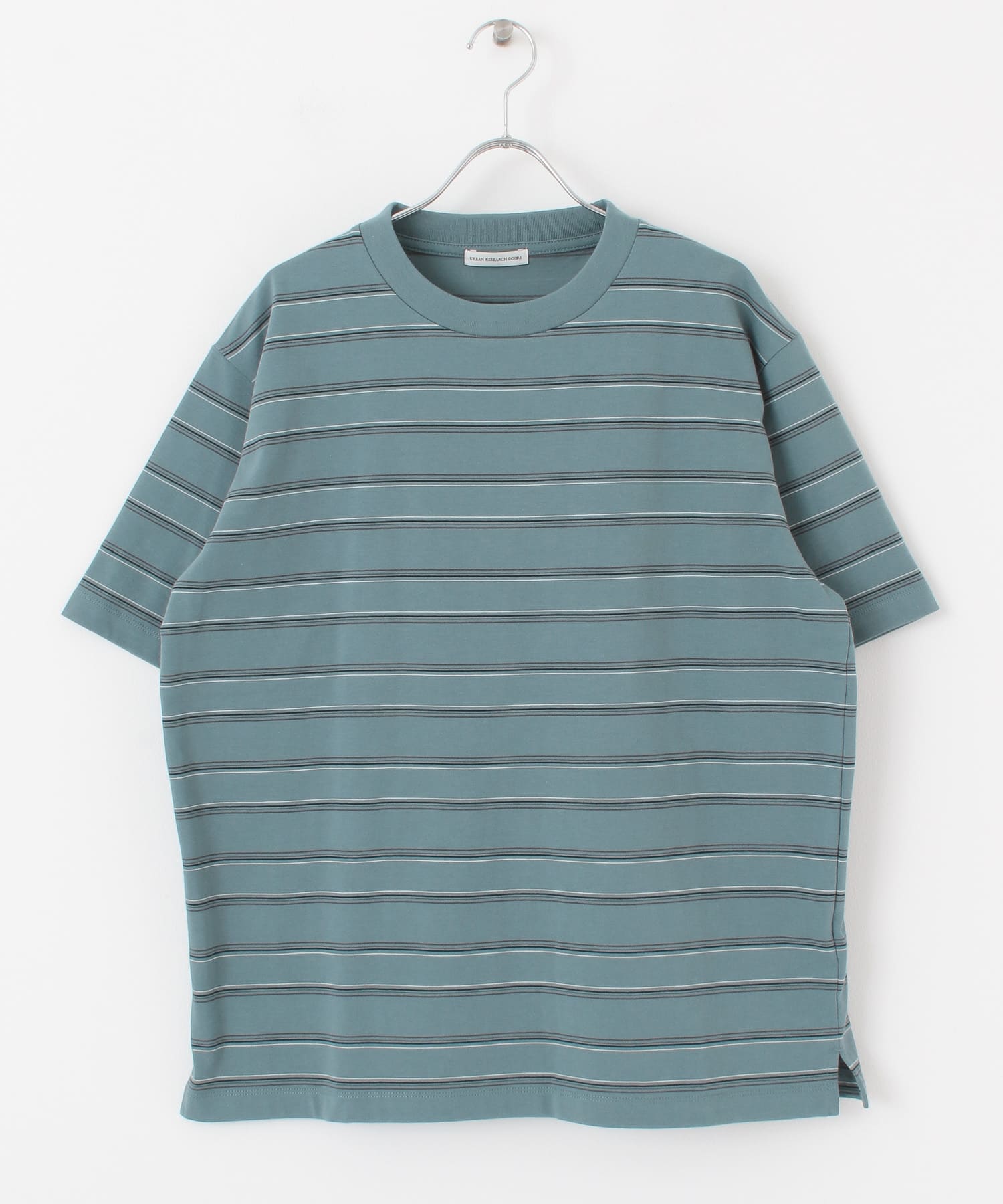 マルチボーダーショートスリーブTシャツ