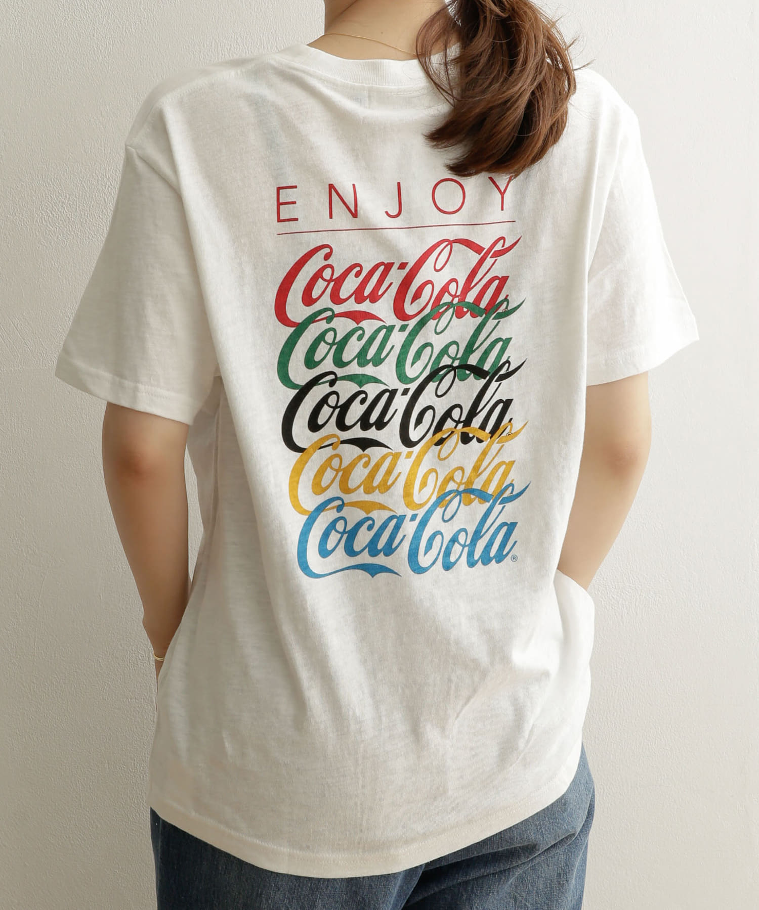 GOOD ROCK SPEED COCA-COLA バックロゴTシャツ GOOD ROCK SPEED COCA-COLA バックロゴTシャツ